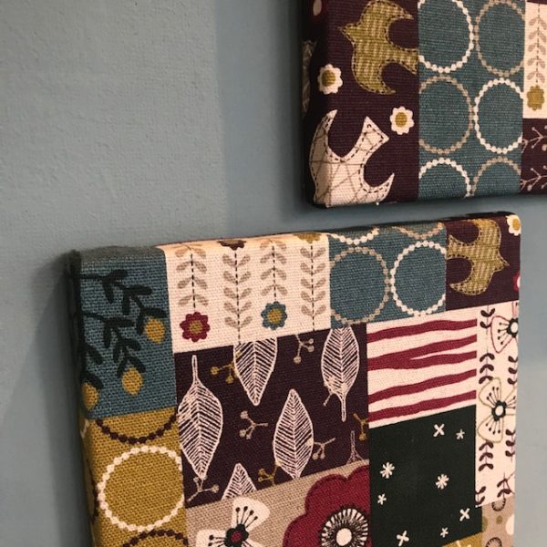FABRIC PANEL･patchwork winter [2点セット] - 画像 (3)